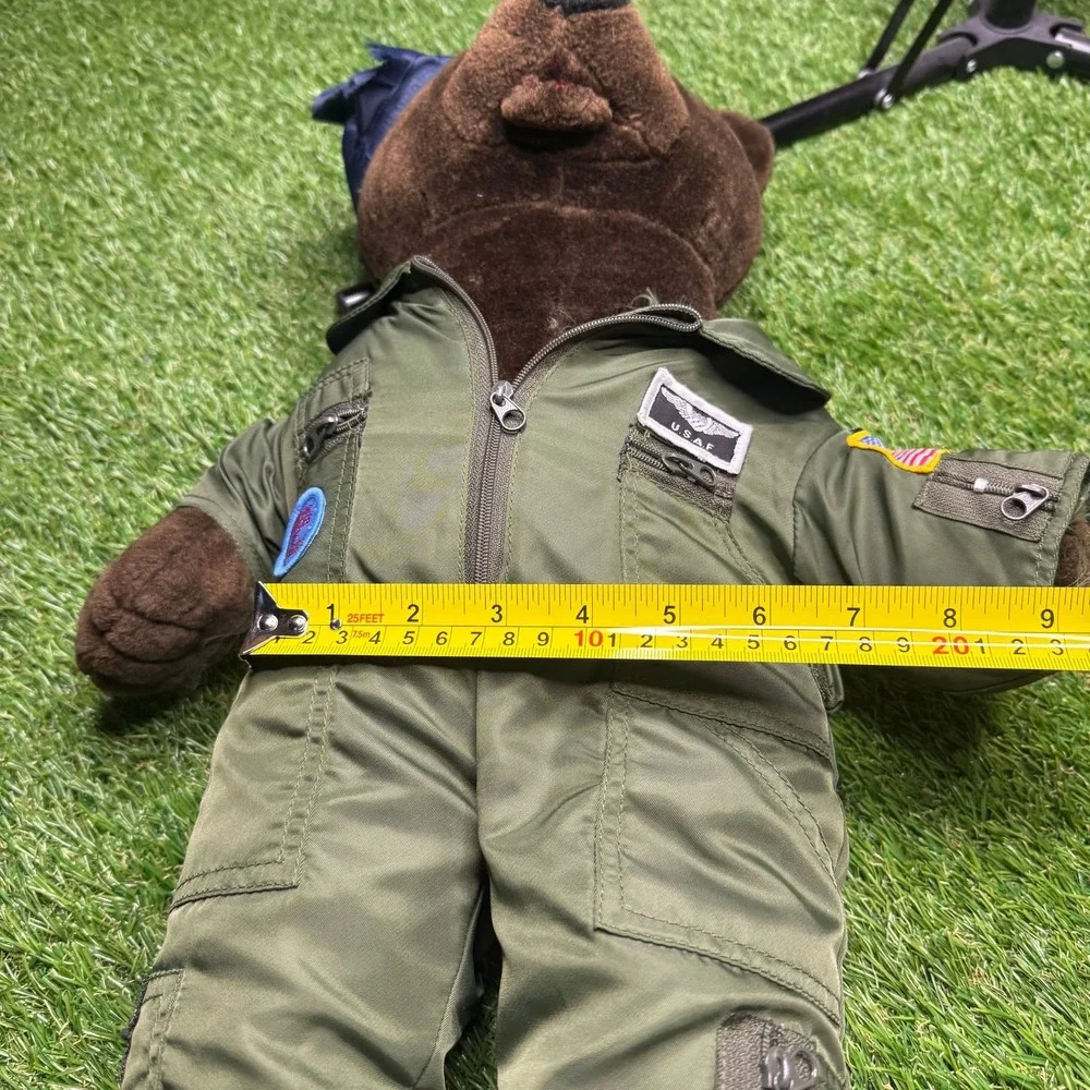 Vtg Bear Forces‎ Of America US Army Pilot Plush Teddy Bear 20